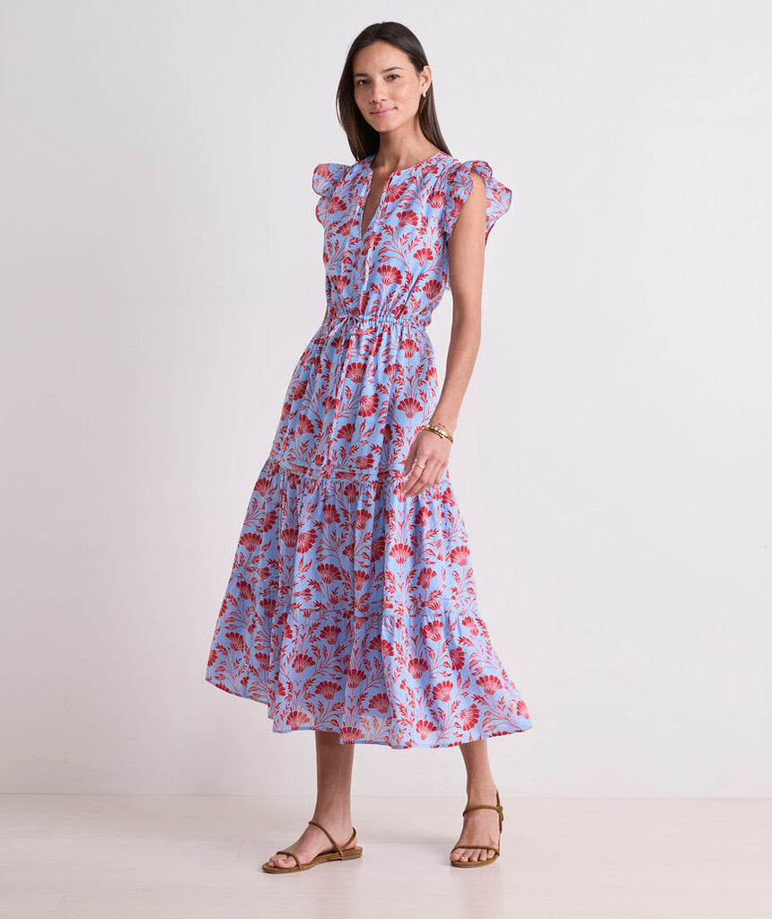 Vineyard Vines Abigail Tie-Waist Dress