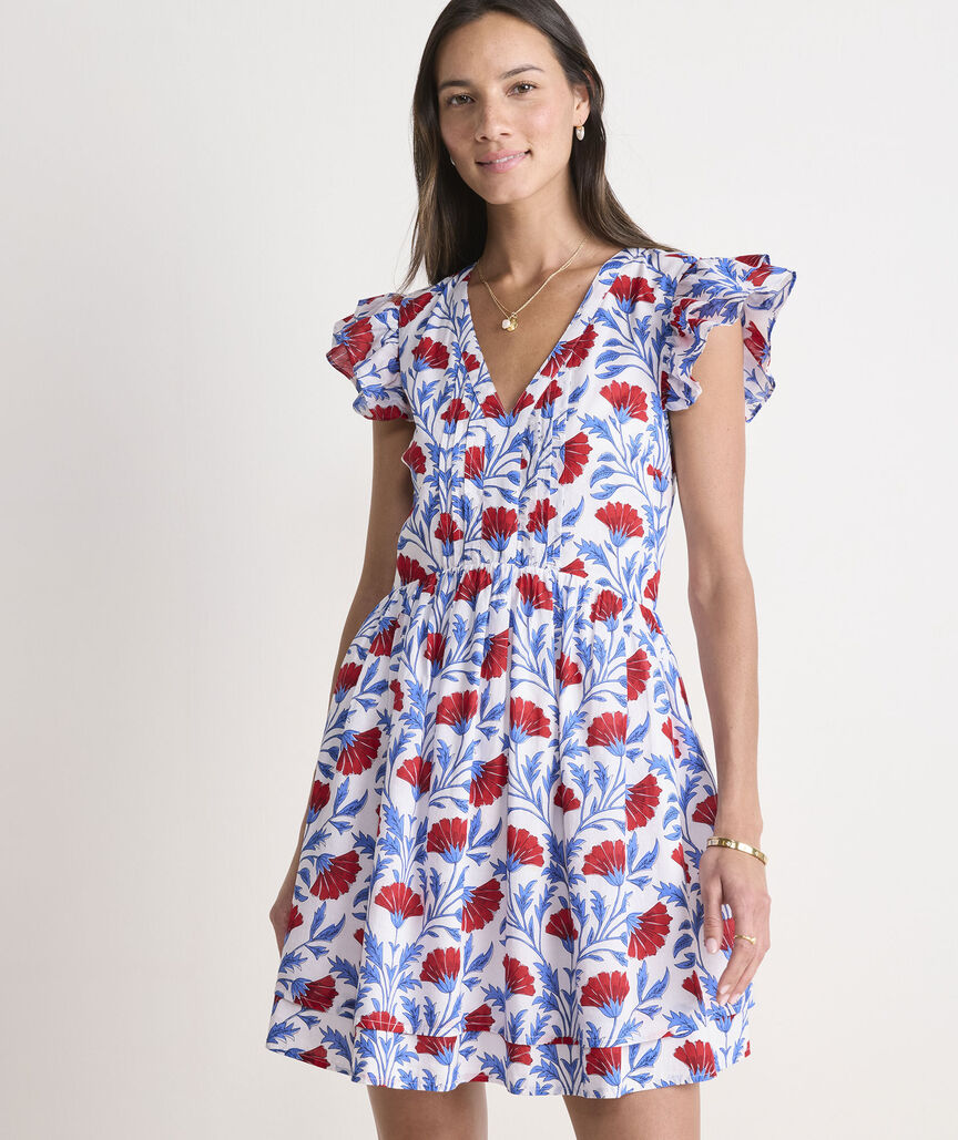 Vineyard Vines Nora Pintuck Dress
