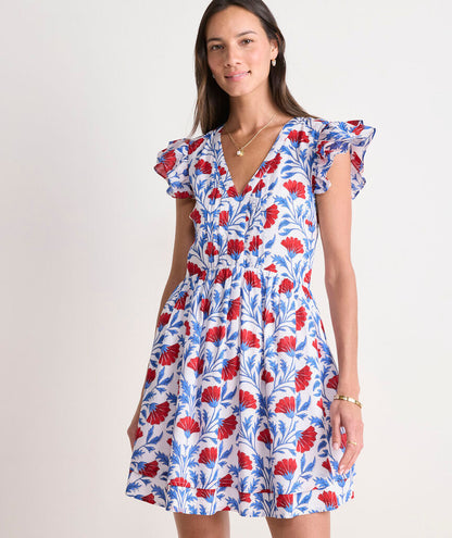 Vineyard Vines Nora Pintuck Dress