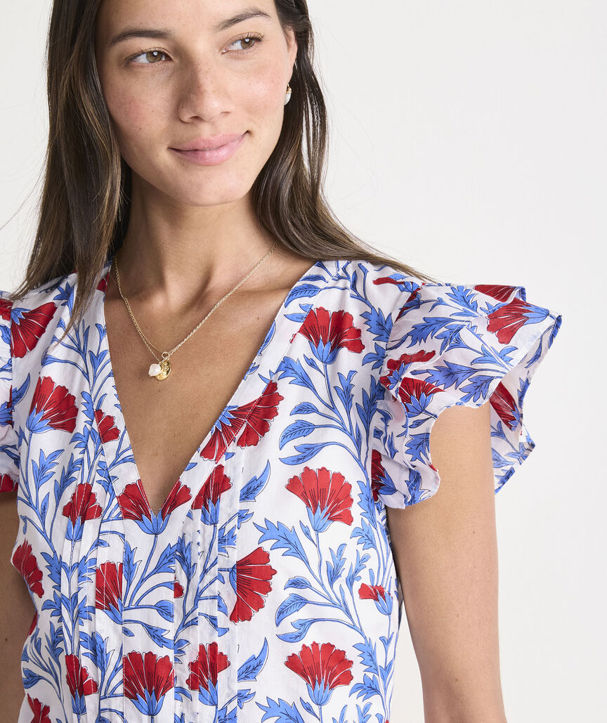 Vineyard Vines Nora Pintuck Dress