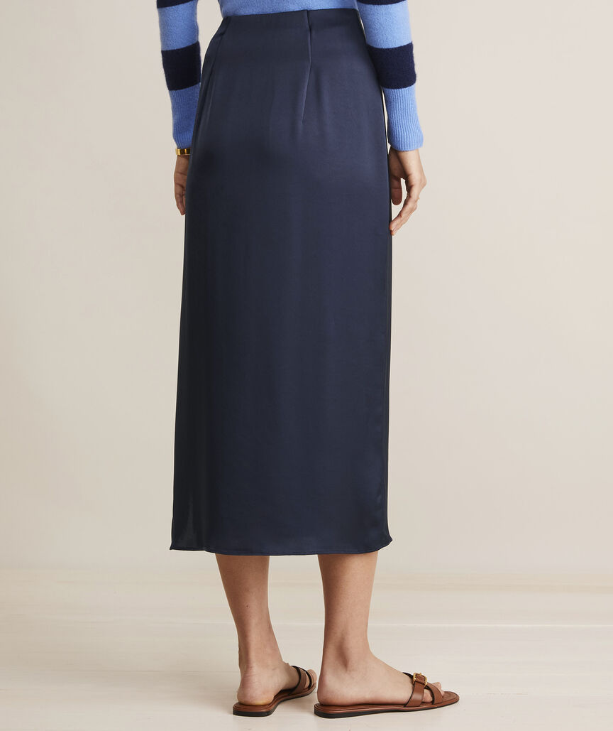 Vineyard Vines Silky Slip Skirt