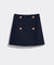 Vineyard Vines Wool Button-Front Mini Skirt