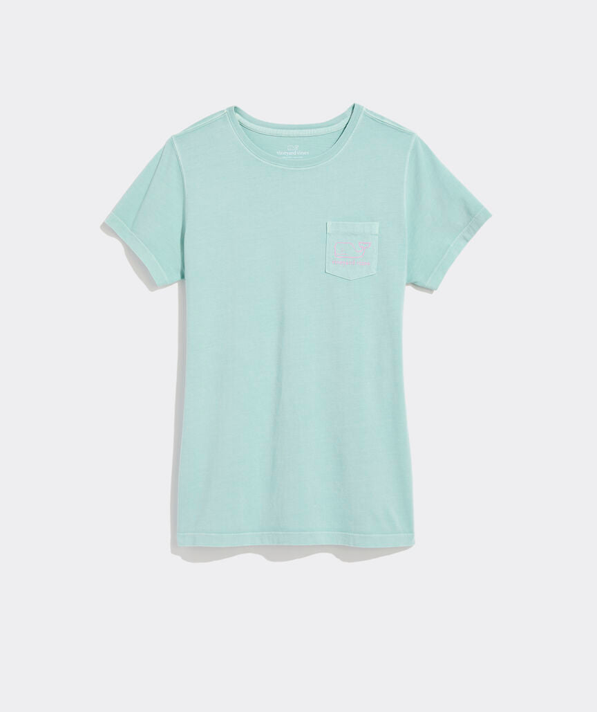 Vineyard Vines Garment-Dyed Vintage Whale Short-Sleeve Pocket Tee