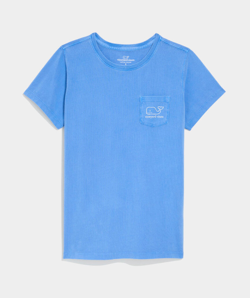Vineyard Vines Garment-Dyed Vintage Whale Short-Sleeve Pocket Tee