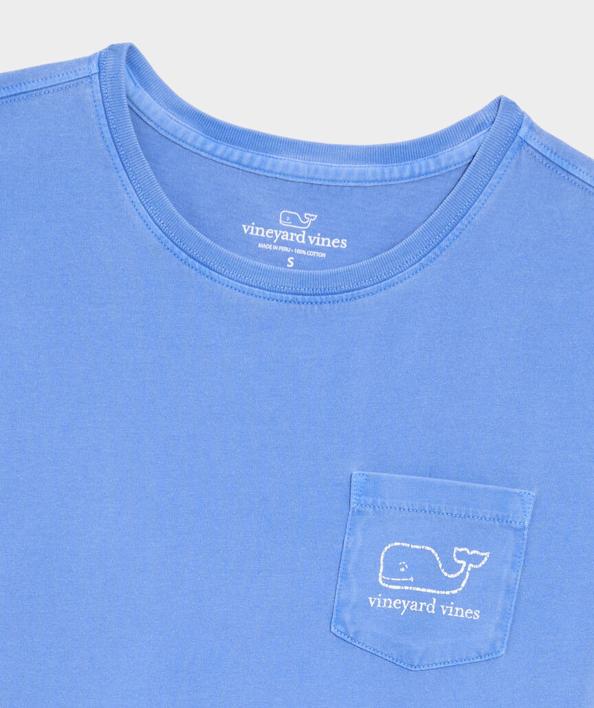 Vineyard Vines Garment-Dyed Vintage Whale Short-Sleeve Pocket Tee