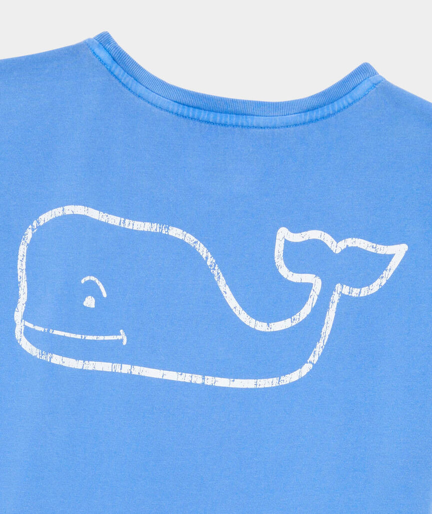 Vineyard Vines Garment-Dyed Vintage Whale Short-Sleeve Pocket Tee