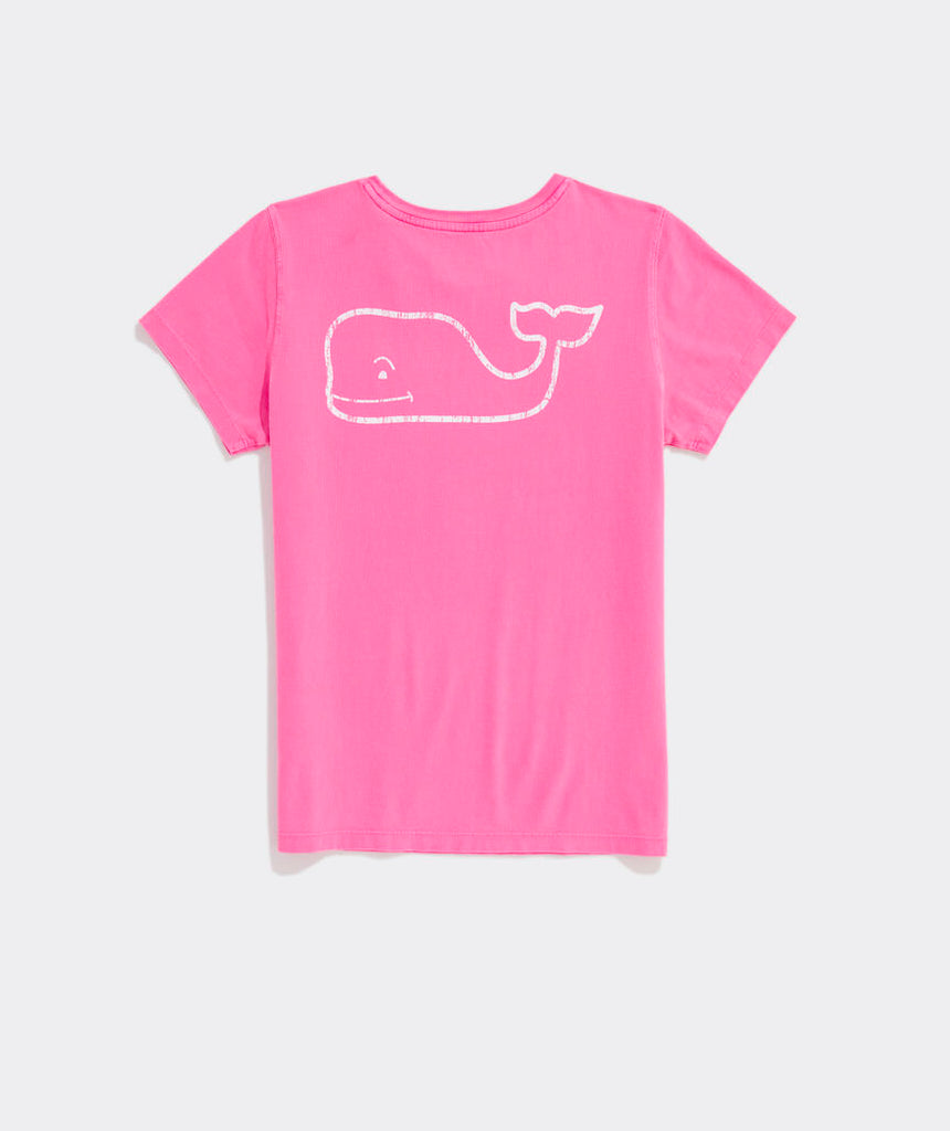 Vineyard Vines Garment-Dyed Vintage Whale Short-Sleeve Pocket Tee