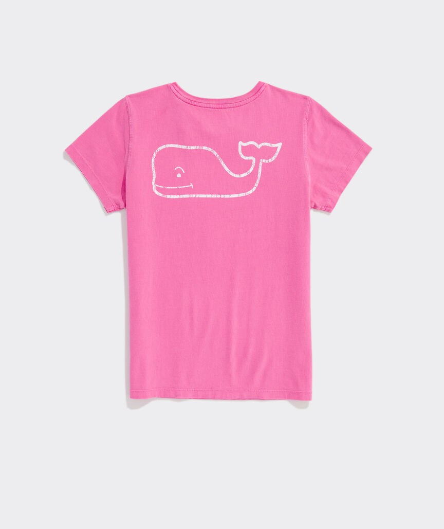 Vineyard Vines Garment-Dyed Vintage Whale Short-Sleeve Pocket Tee