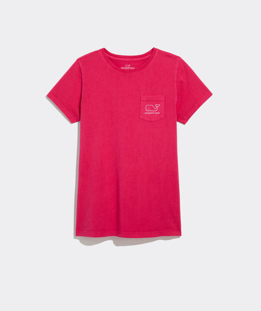 Vineyard Vines Garment-Dyed Vintage Whale Short-Sleeve Pocket Tee