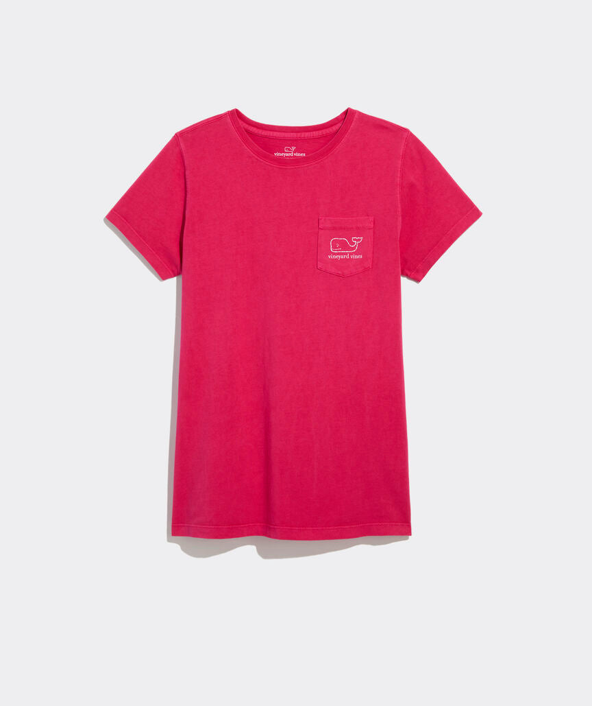 Vineyard Vines Garment-Dyed Vintage Whale Short-Sleeve Pocket Tee