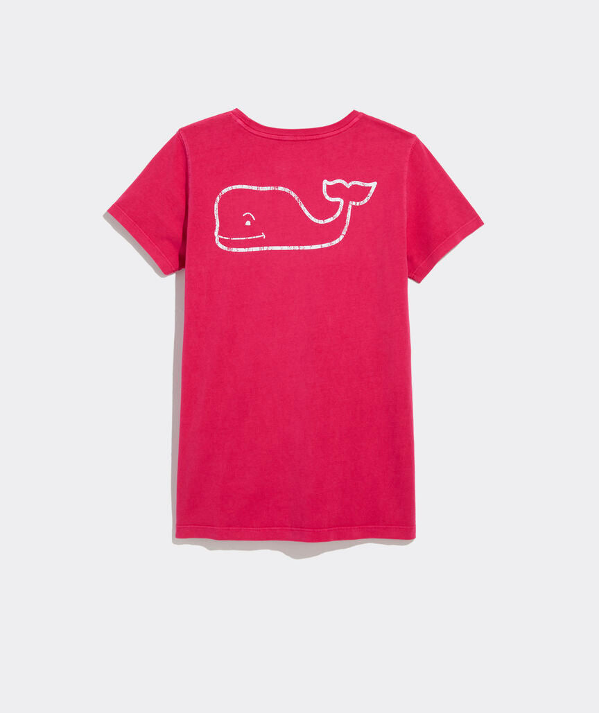 Vineyard Vines Garment-Dyed Vintage Whale Short-Sleeve Pocket Tee
