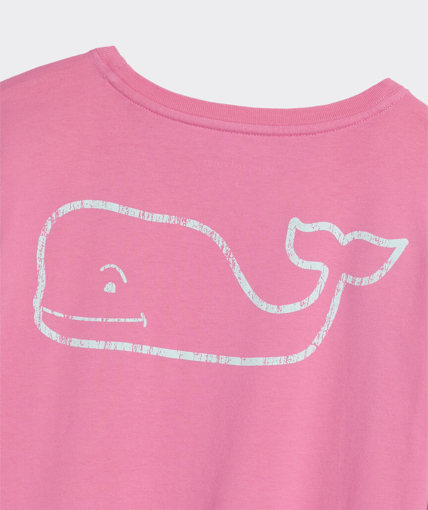 Vineyard Vines Women's Vintage Whale Long-Sleeve Pocket Tee