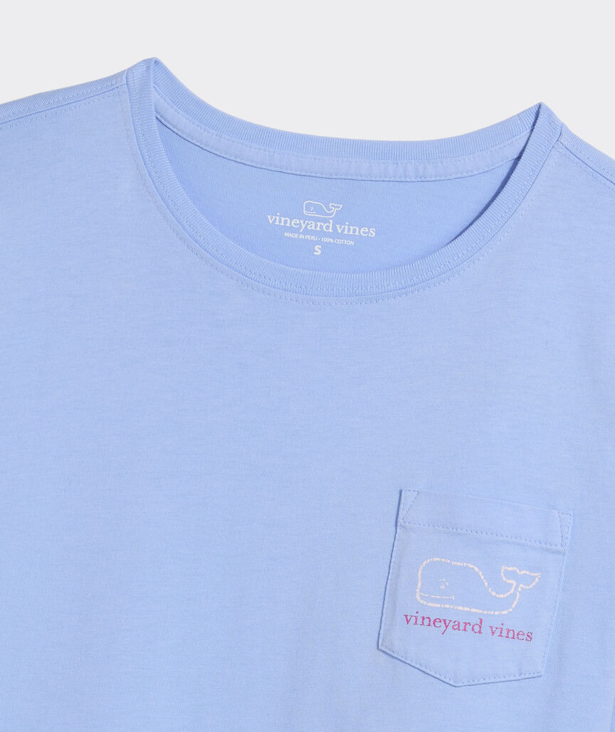 Vineyard Vines Women's Vintage Whale Long-Sleeve Pocket Tee