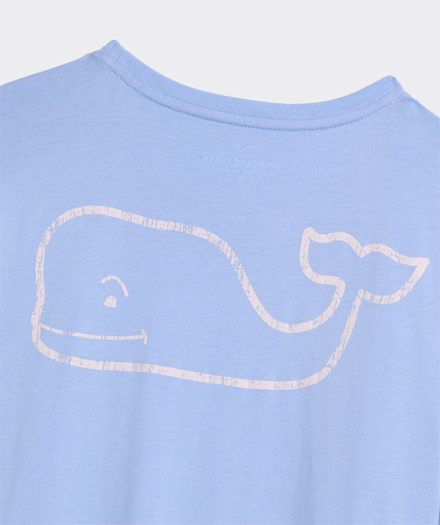 Vineyard Vines Women's Vintage Whale Long-Sleeve Pocket Tee