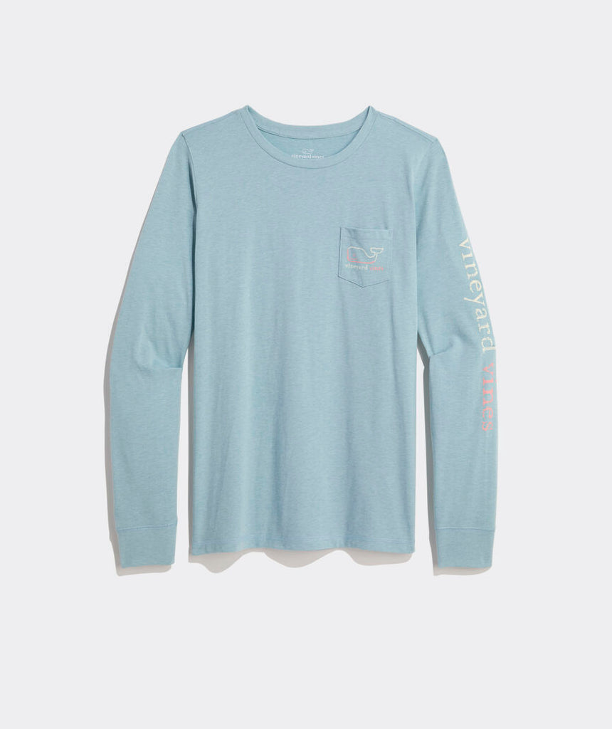 Vineyard Vines Burgee Whale Long-Sleeve Dunes Tee