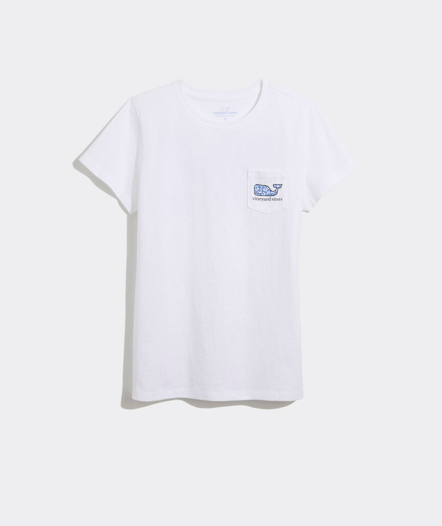 Vineyard Vines Mother's Day Floral Whale Fill Tee