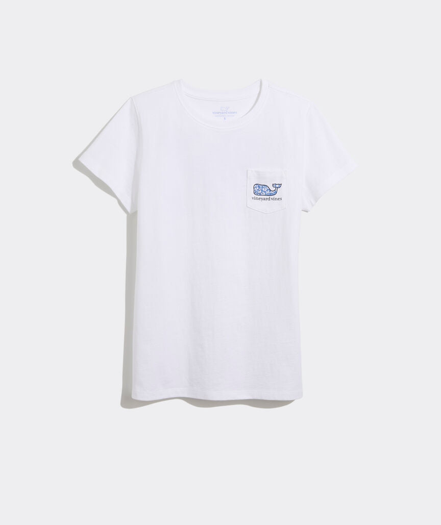 Vineyard Vines Mother's Day Floral Whale Fill Tee