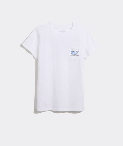 Vineyard Vines Mother's Day Floral Whale Fill Tee
