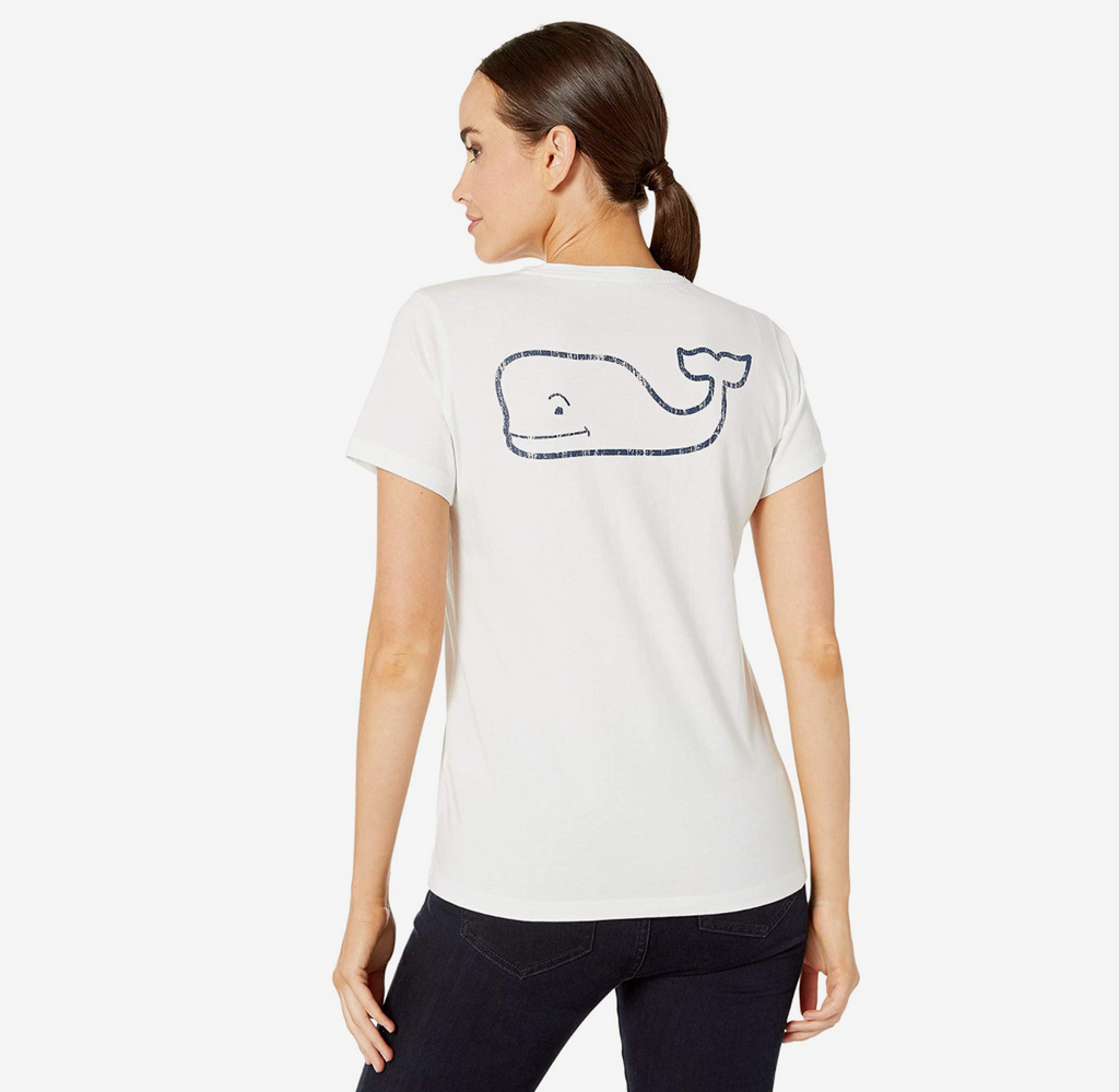 Vineyard Vines Women's Whale Pocket Tee