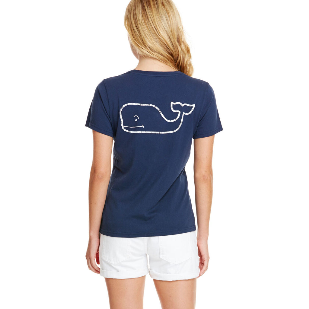 Vineyard Vines Women's Whale Pocket Tee
