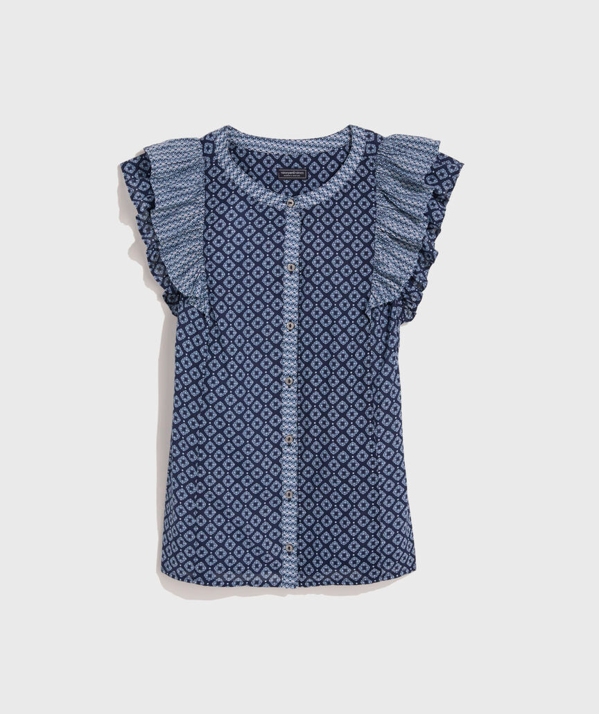 Vineyard Vines Whale Dot Performance Trucker Hat