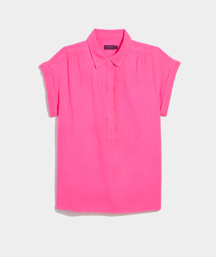Vineyard Vines Margo Gauze Top
