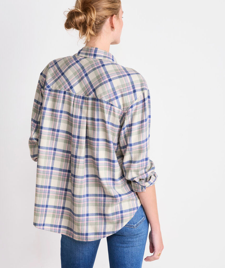 Vineyard Vines Birdie Flannel Button-Down