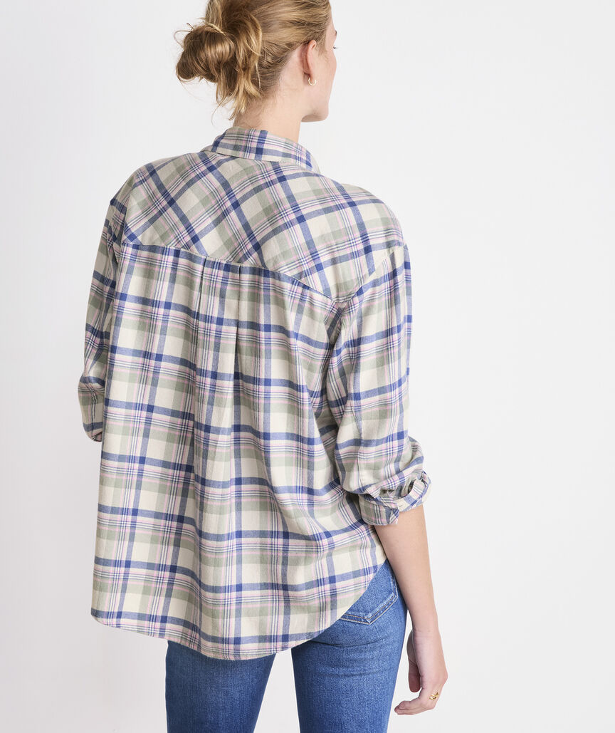 Vineyard Vines Birdie Flannel Button-Down