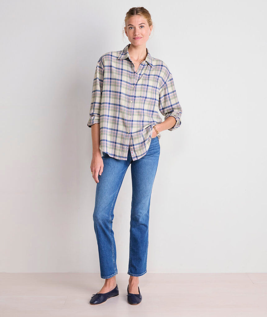 Vineyard Vines Birdie Flannel Button-Down