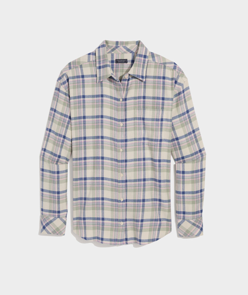 Vineyard Vines Birdie Flannel Button-Down