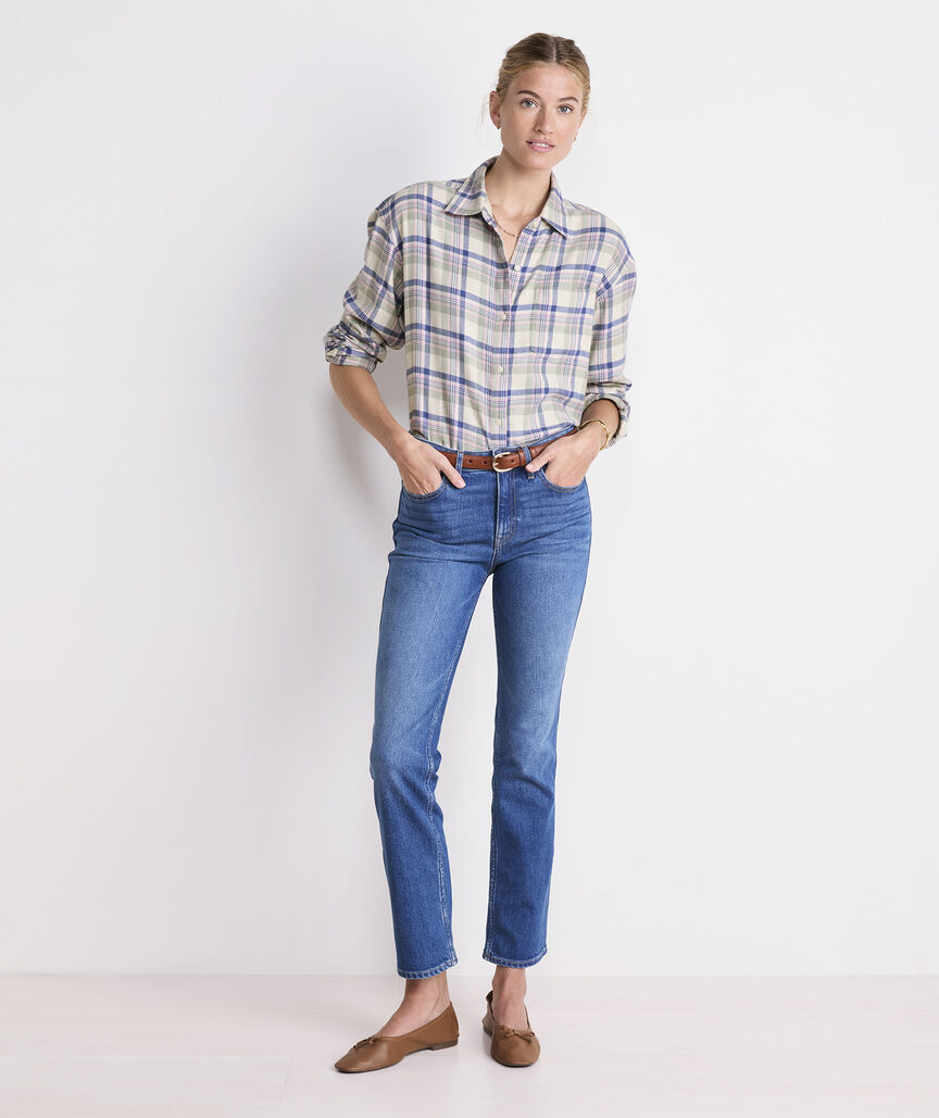 Vineyard Vines Birdie Flannel Button-Down