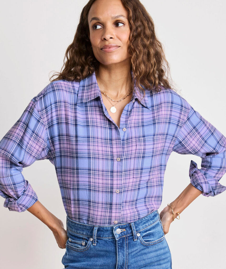 Vineyard Vines Birdie Flannel Button-Down