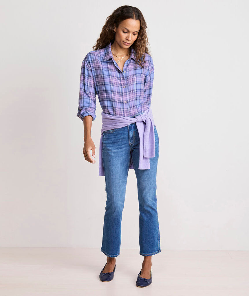 Vineyard Vines Birdie Flannel Button-Down