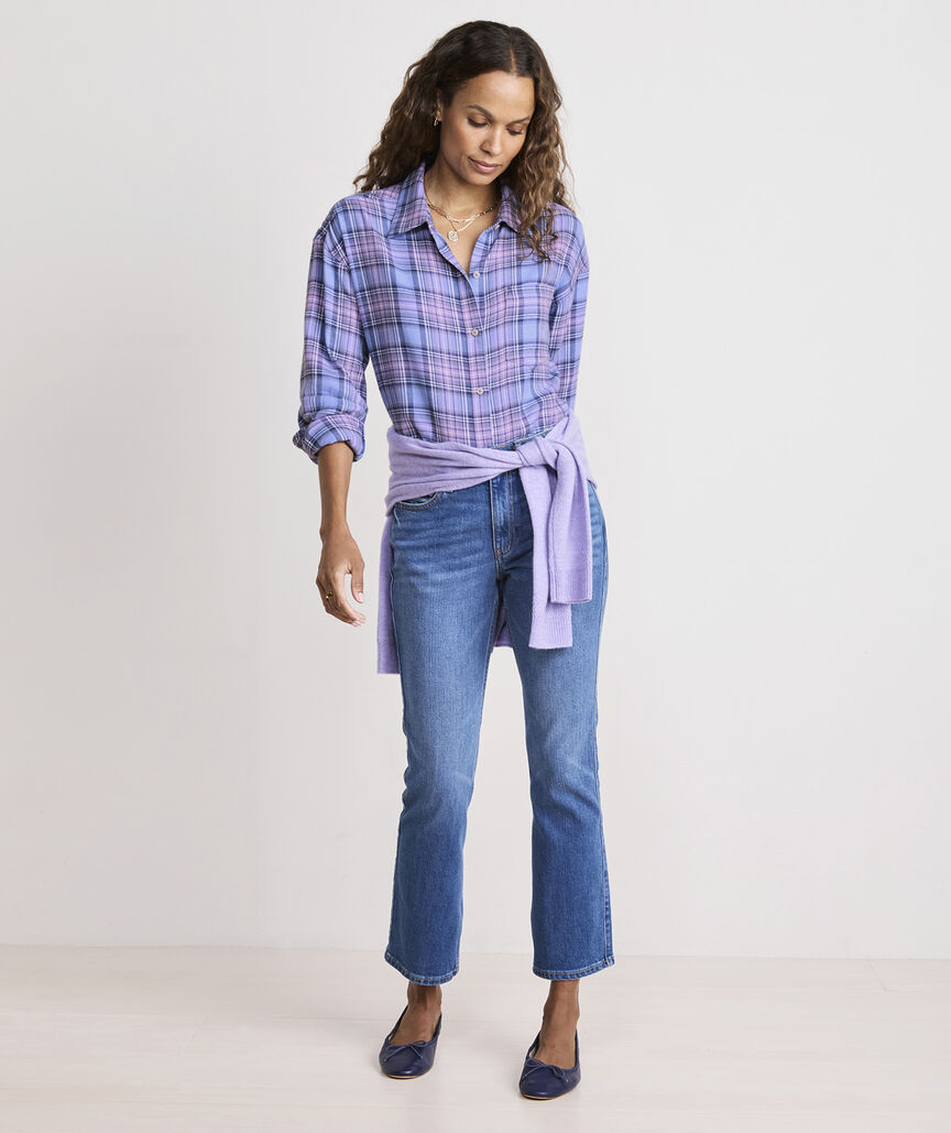 Vineyard Vines Birdie Flannel Button-Down