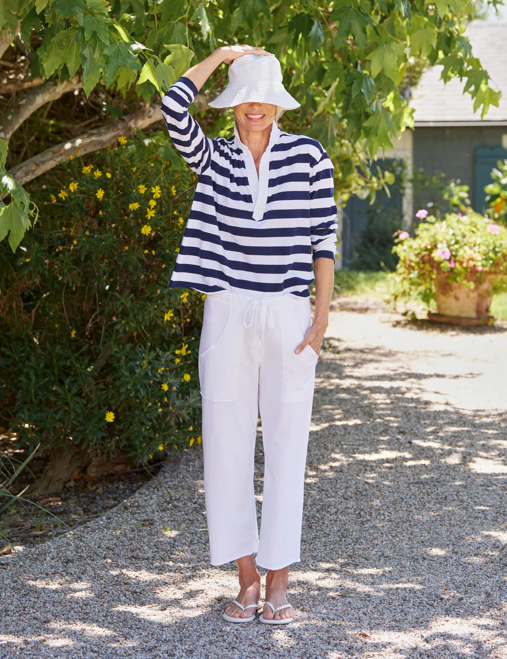 Frank and Eileen Eileen Penny Patch Pocket Jersey Pant
