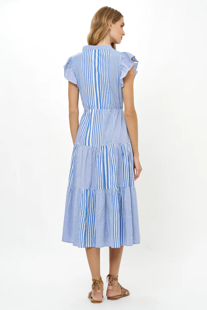 Oliphant Cinched Flirty Midi