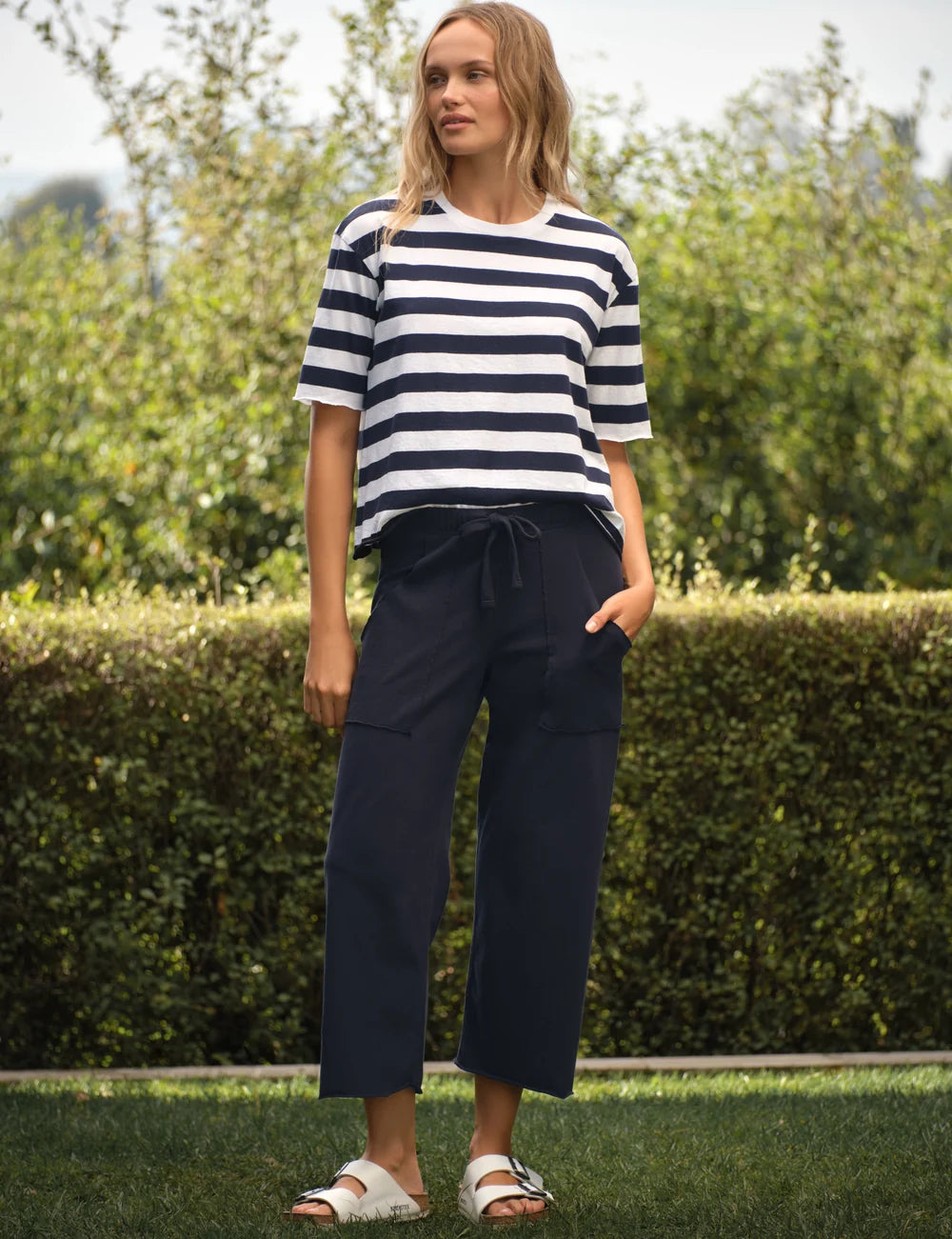 Frank and Eileen Eileen Penny Patch Pocket Jersey Pant