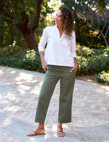 Frank & Eileen Westport The Italian Wide-Leg Chino