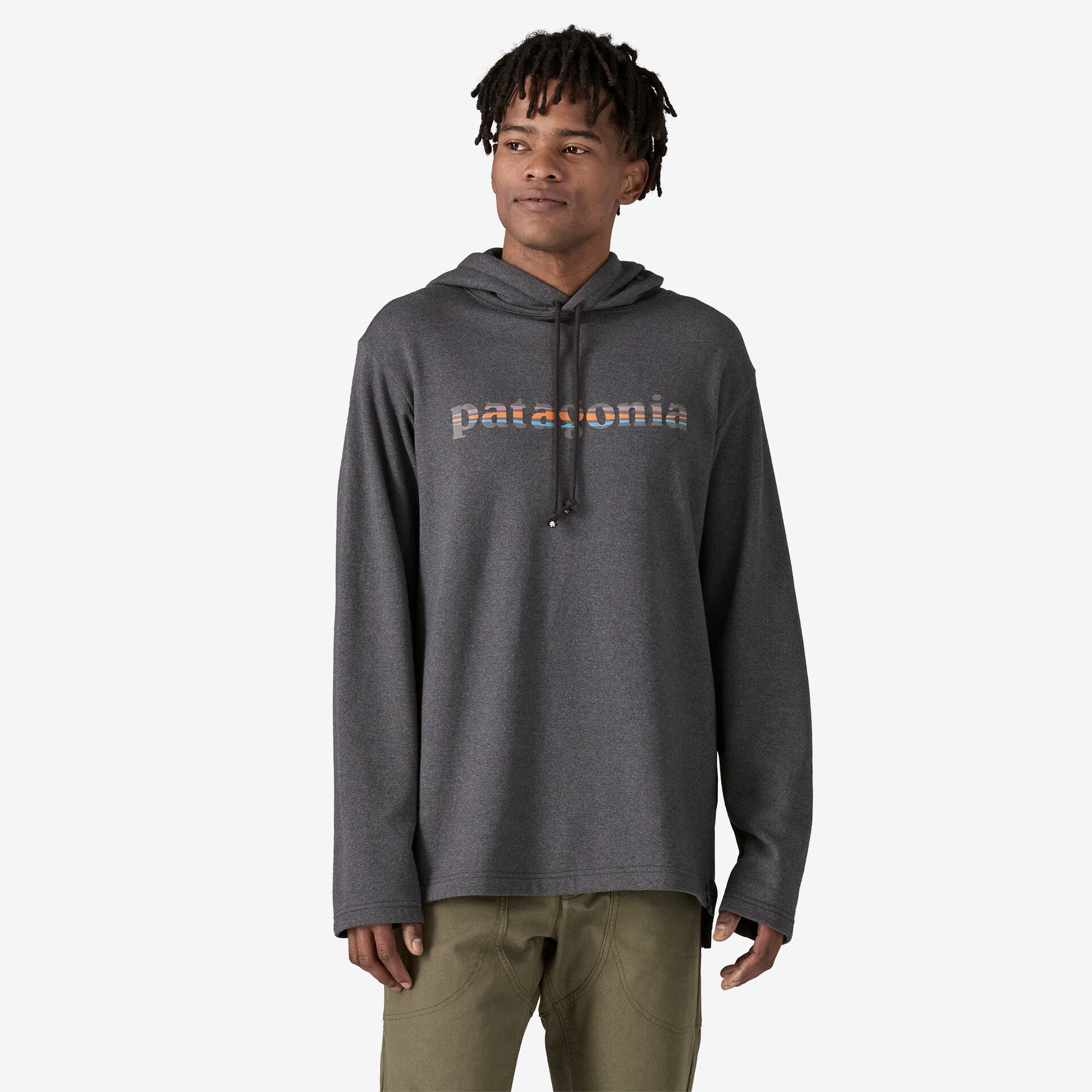 Patagonia Men's Lightweight '73 Text Logo Wildrise Hoody