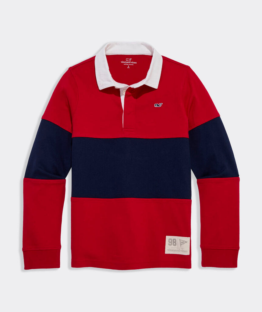 Vineyard Vines Boys' Striped Rugby Shirt