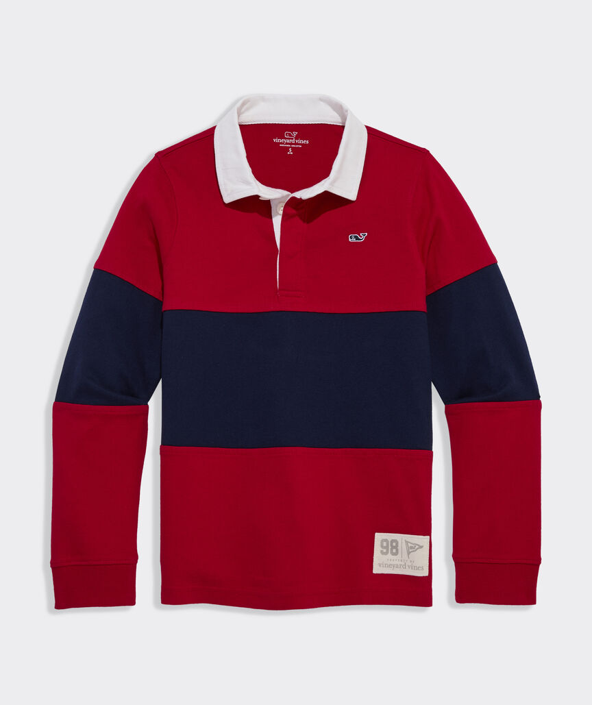 Vineyard Vines Boys' Striped Rugby Shirt