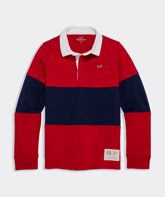 Vineyard Vines Boys' Striped Rugby Shirt