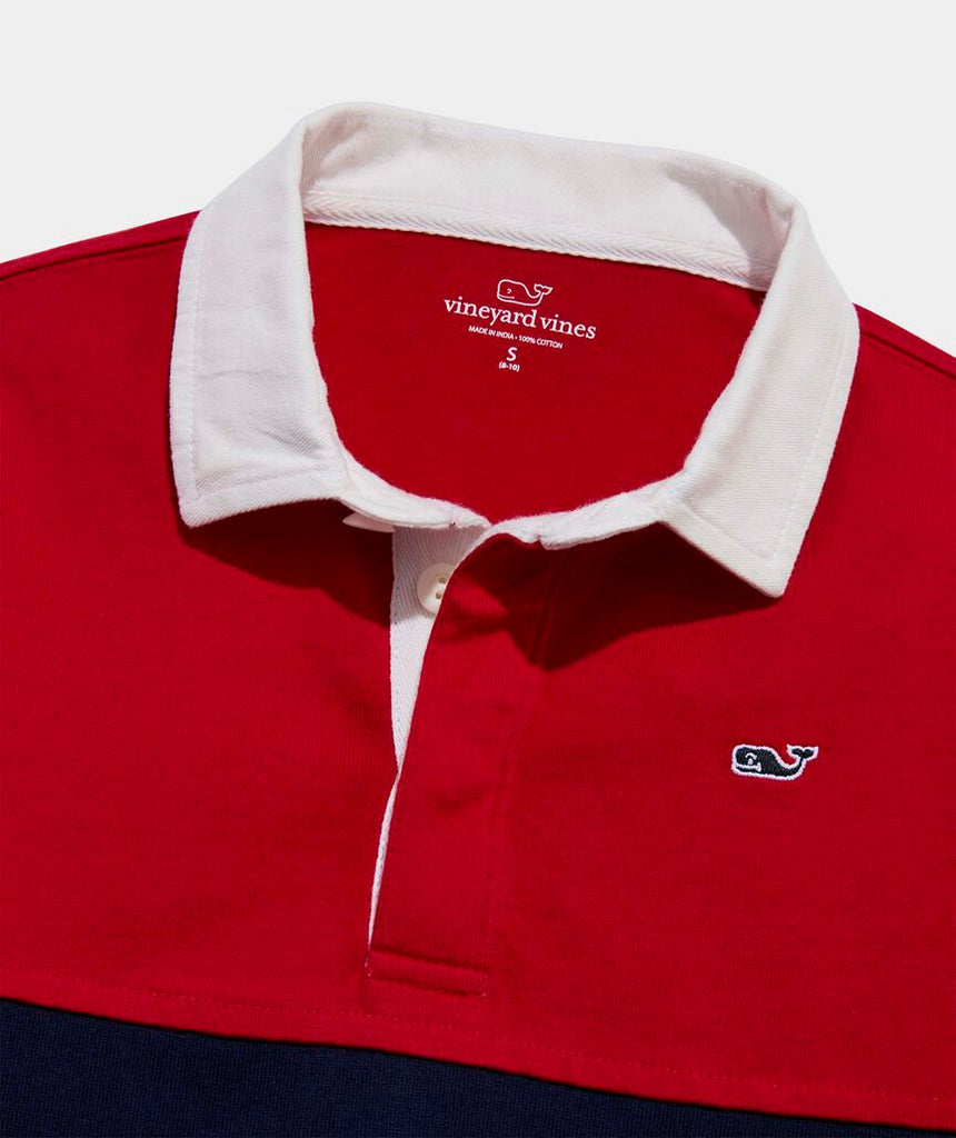 Vineyard Vines Boys' Striped Rugby Shirt