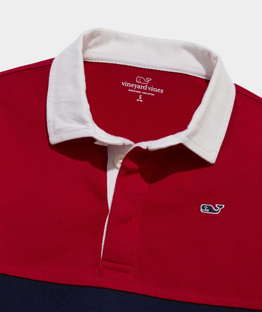 Vineyard Vines Boys' Striped Rugby Shirt