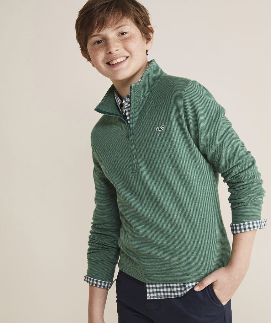 Vineyard Vines Boys' Saltwater Quarter-Zip