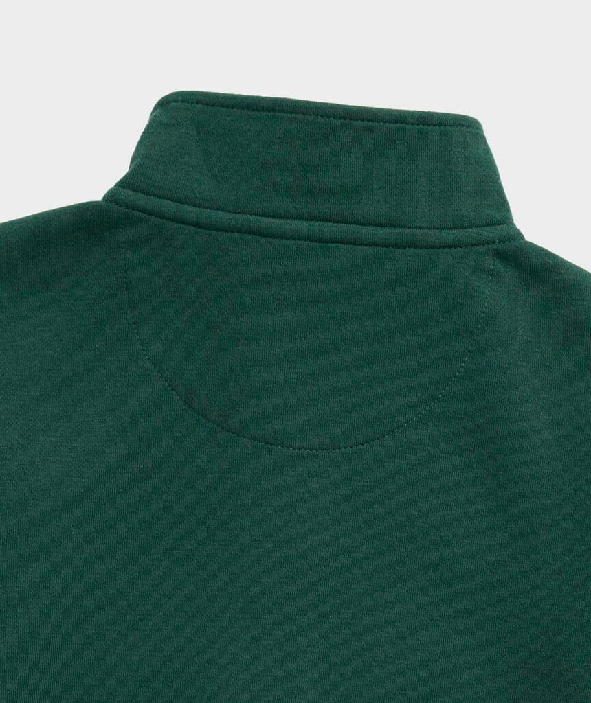 Vineyard Vines Boys' Plaid Collar Saltwater Quarter-Zip