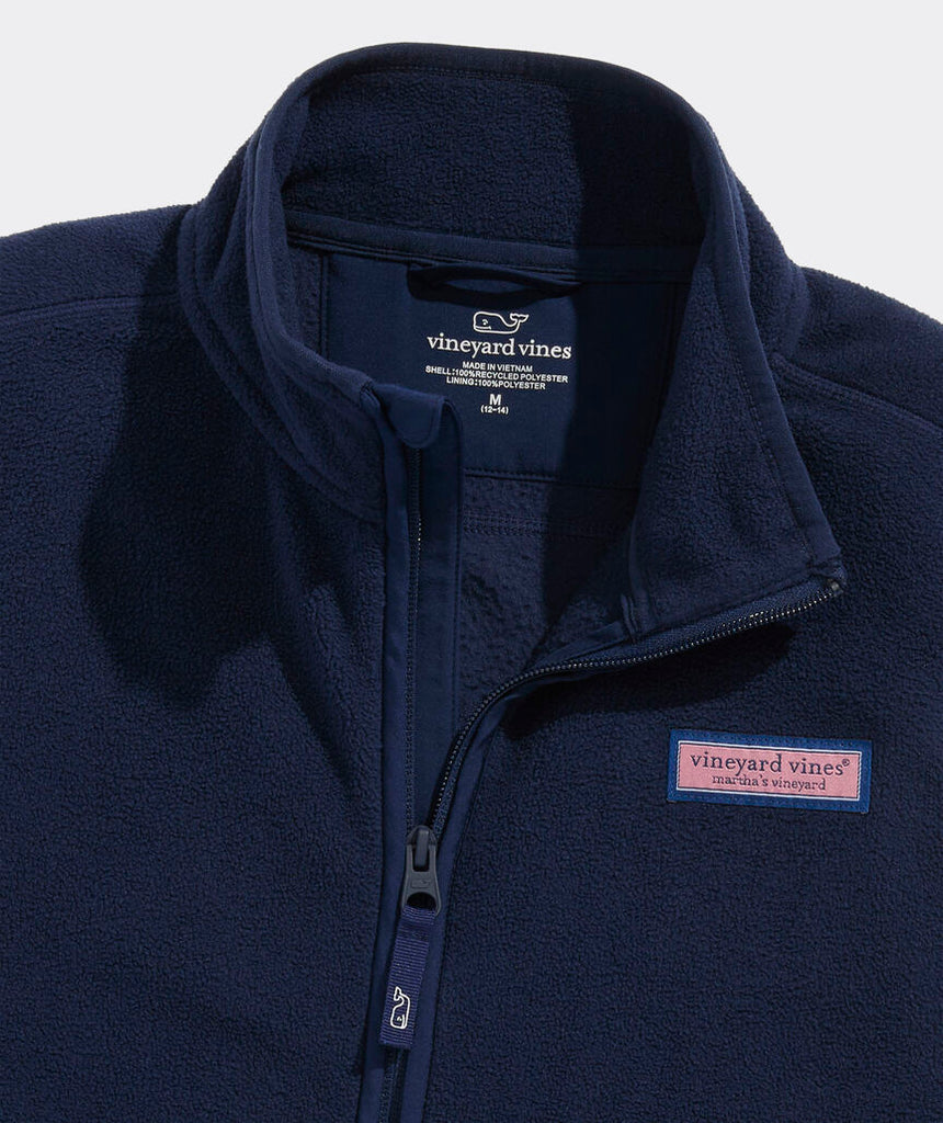 Vineyard Vines Boys' Harbor Fleece Vest