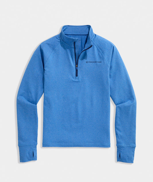 Vineyard Vines Boys' Performance Island Time Quarter-Zip