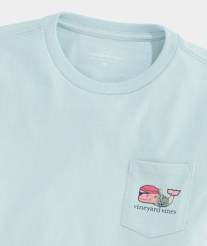 Vineyard Vines Boys' Pirate Whale Short-Sleeve Pocket Tee