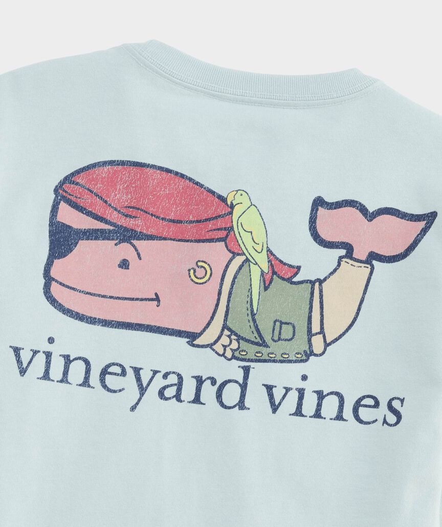 Vineyard Vines Boys' Pirate Whale Short-Sleeve Pocket Tee